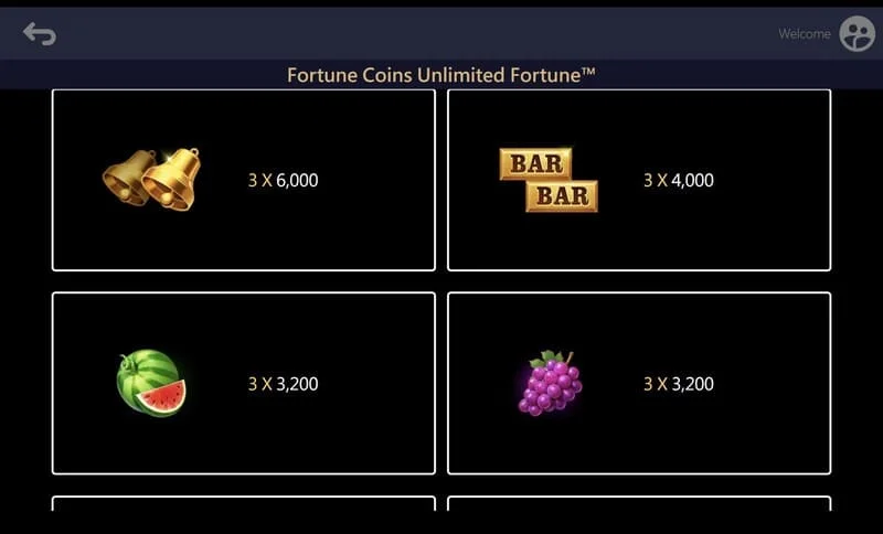 Fortune Coins Unlimited Fortune - laajennettu 3x5-kenttä kolikkojen keräämisellä